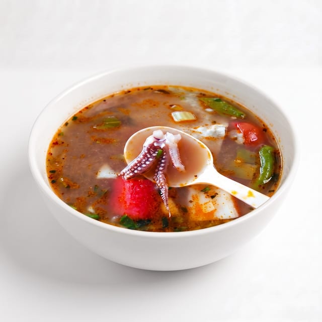 Caldo de Camaron Soup.